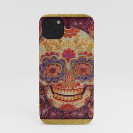 Sugar skull II iPhone Case