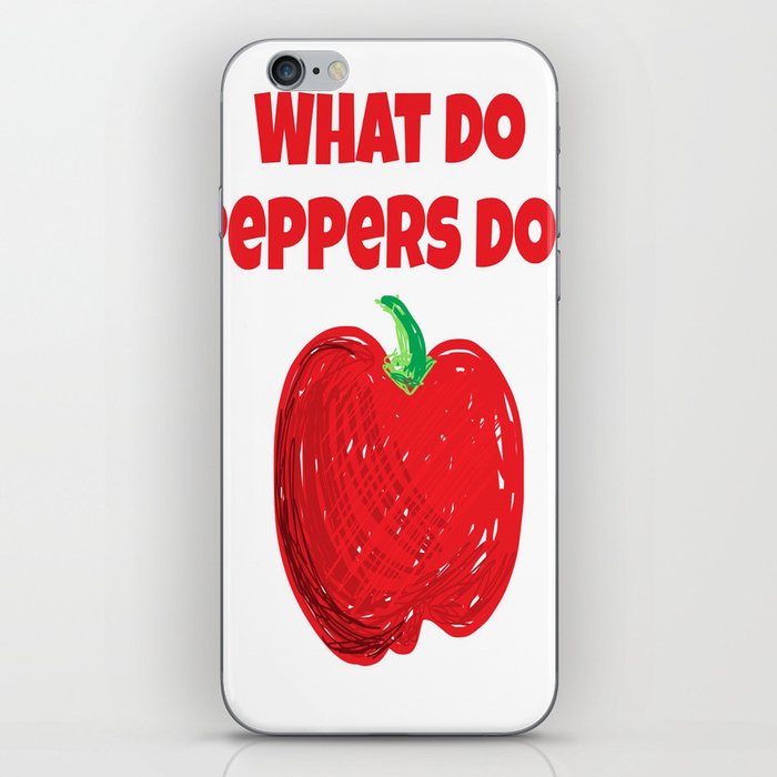 What Does Broccoli Do? iPhone Skin