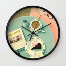 Coffee & Cake Wall Clock
