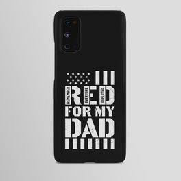 RED For My Dad Android Case