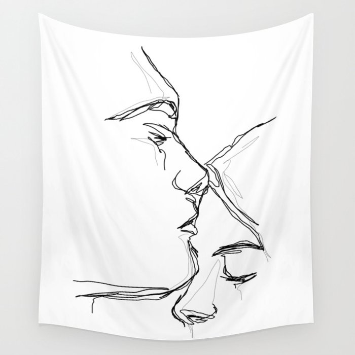 Kiss hotsell lovers tapestry