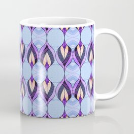 A Modern Twist on a Mid Century Ogee Pattern Mug