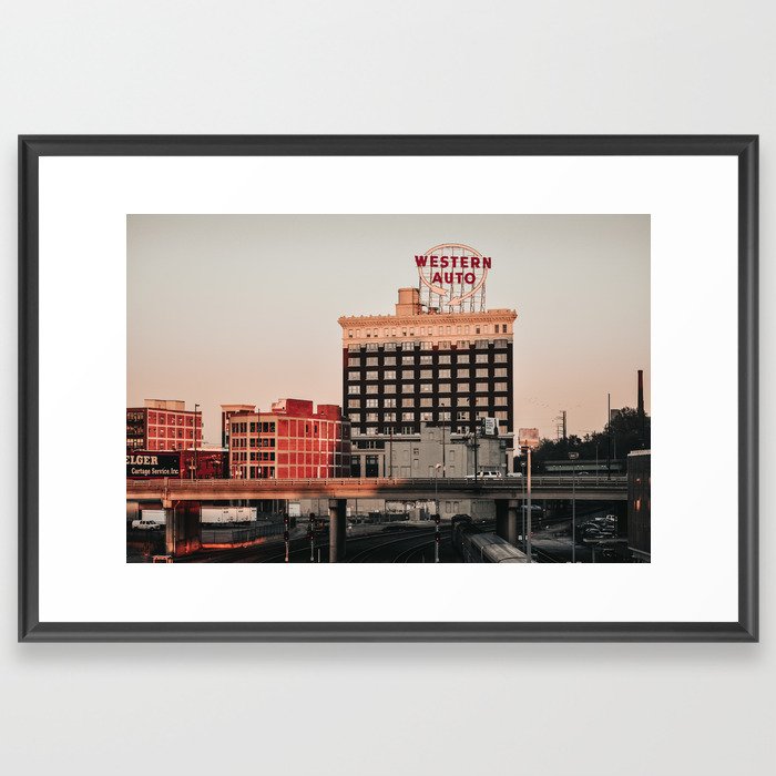 Western Auto - Kansas City Framed Art Print