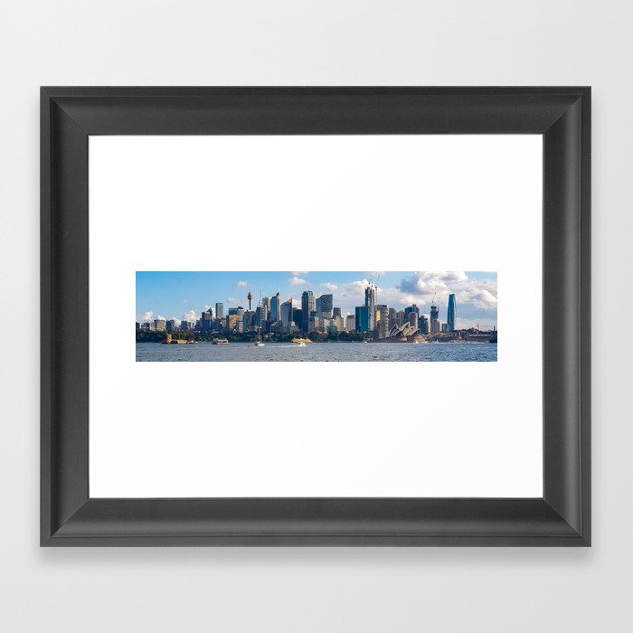 City of Sydney Panorama Framed Art Print