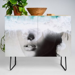It comes and goes in waves Credenza