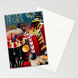 Animation After Hours Stationery Card