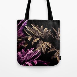 Blackberry Leaves Colorful Tote Bag