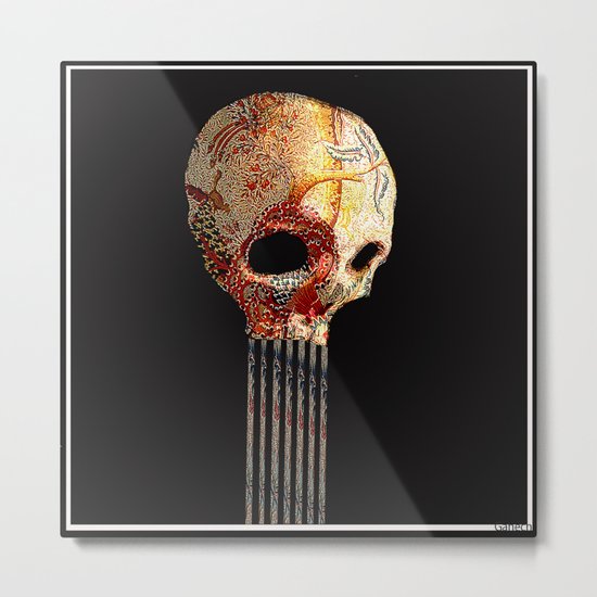 Skull 2 Metal Print
