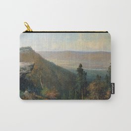 Hudson River Valley From The Catskill Mountain House 1872 By Thomas Hill | Reproduction Carry-All Pouch