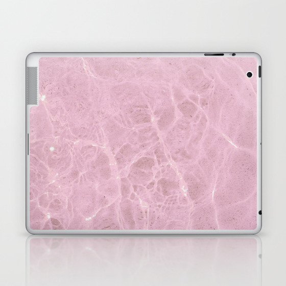 Pink Water Laptop & iPad Skin
