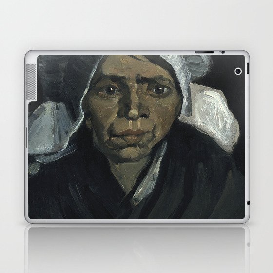 Oil Painting Head of a Peasant Woman (1884) By Vincent Van Gogh Laptop & iPad Skin