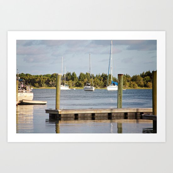 Beaufort, NC Art Print