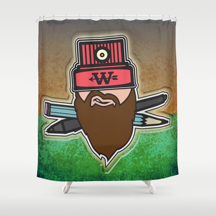West Falls Creative Company Branded art #2 Shower Curtain