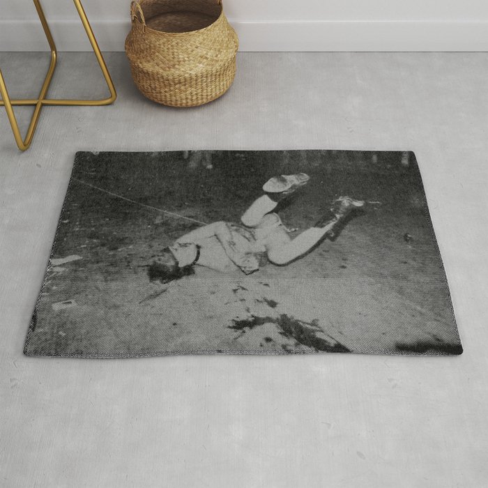 Gg Allin On The Floor Rug By Nebbia Society6