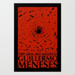 100 años natalicio de Guillermo Menese Art Print