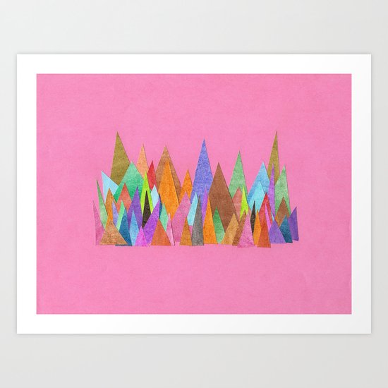 Landscape Sprouts 1 Art Print