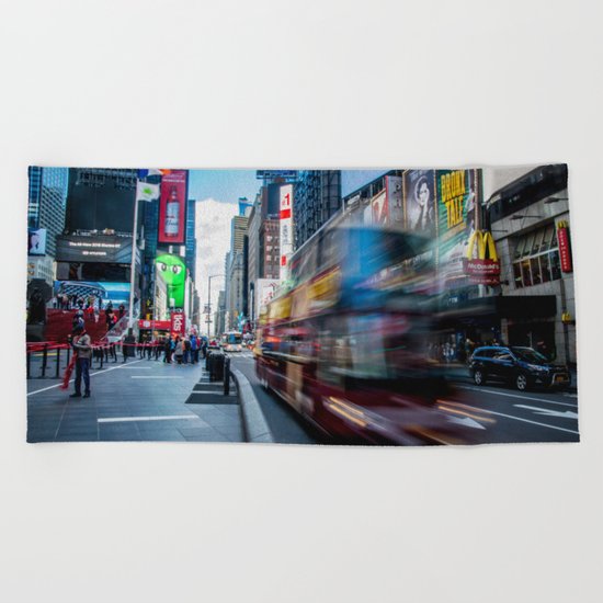 New York, New York Beach Towel