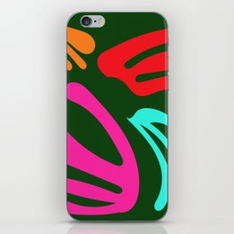 5 Matisse Cut Outs Inspired 220602 Abstract Shapes Organic Valourine Original iPhone Skin