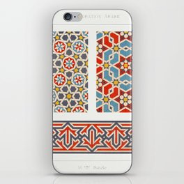 La Decoration Arabe, plate no. 77 iPhone Skin