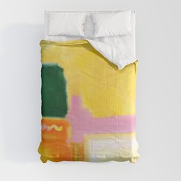 Mark Rothko - No 16 / No 12 (Mauve Intersection) Artwork Comforter