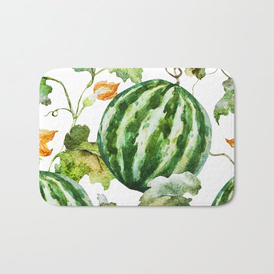Melon Pattern 06 Bath Mat
