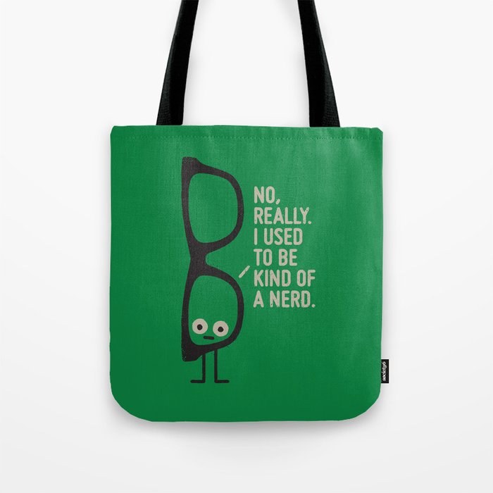 Nerd Is the New Black Tote Bag