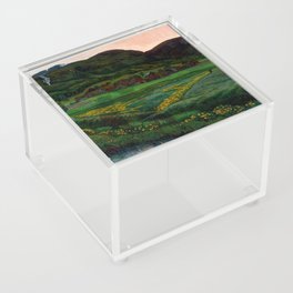 A Clear Night in June by Nikolai Astrup Acrylic Box