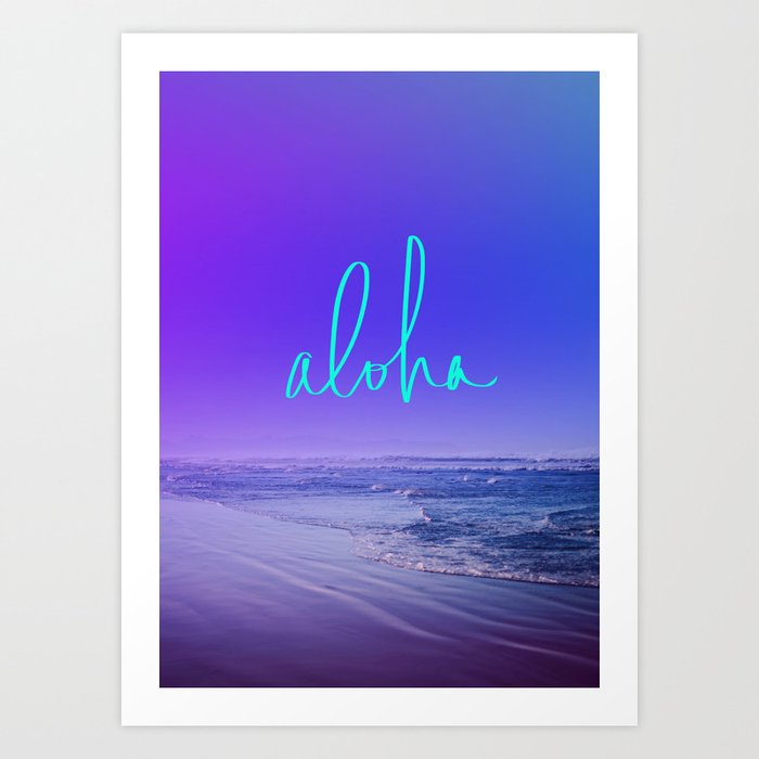 Aloha Art Print
