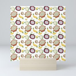 Tropical fruits Mini Art Print