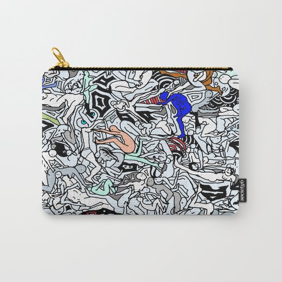 Retro Kamasutra LOVE Doodle Carry-All Pouch