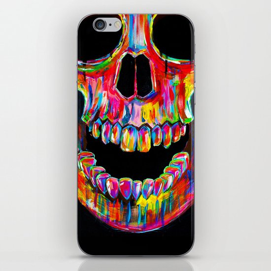 Chromatic Skull iPhone & iPod Skin