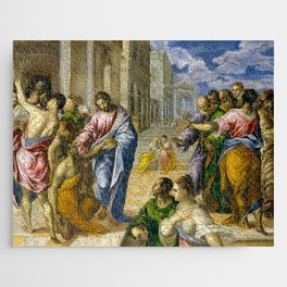 Christ Healing the Blind, El Greco (Domenikos Theotokopoulos), 1570 Jigsaw Puzzle