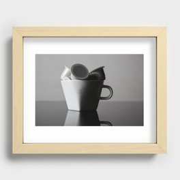 Reflections Of Coffee Recessed Framed Print
