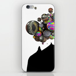 Mr Abstract #11 iPhone Skin