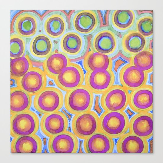 The Happy Eights Canvas Print