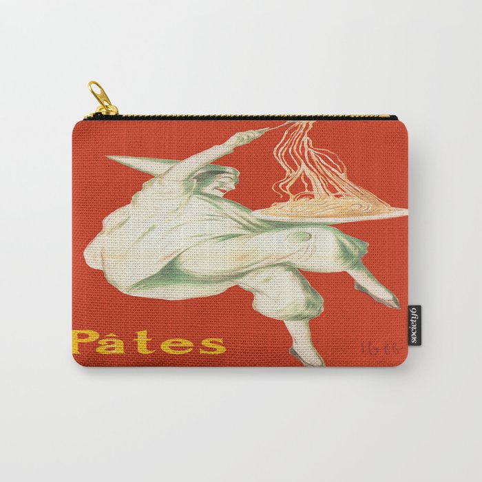 Vintage poster - Pates Baroni Carry-All Pouch