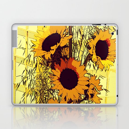 Sunflowers Laptop & iPad Skin