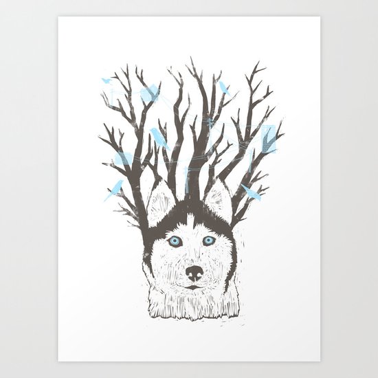 Siberian Art Print