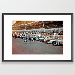 Le Mans Race Framed Art Print