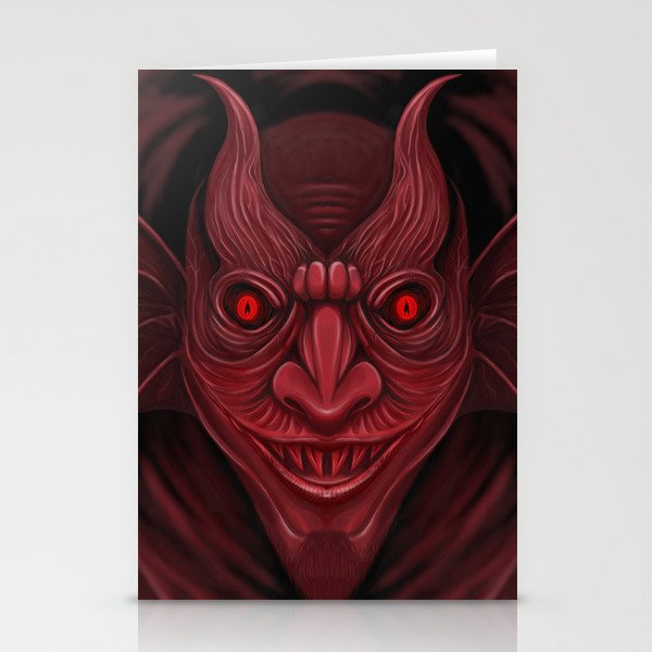 Image of Satan Stationery Cards