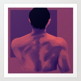 violet Art Print