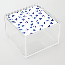Matisse Small cut out bird pattern on white Acrylic Box