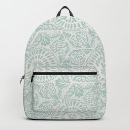 Beach Aquamarine Tiles Backpack