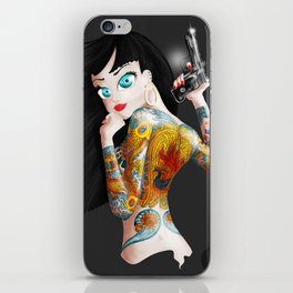 Chica Yakuza iPhone Skin