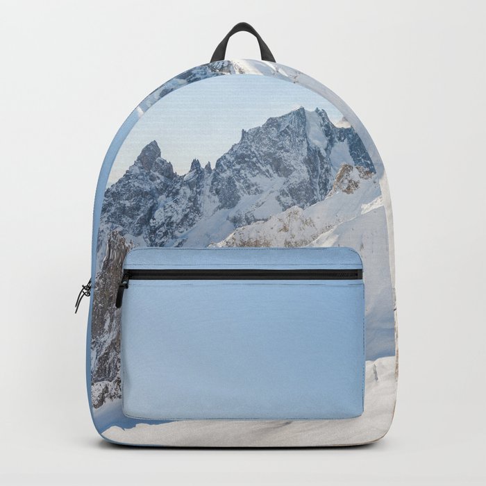 Monte Bianco / Mont Blanc mountain’s beauty Backpack