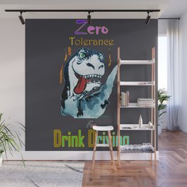 Zero Tolerance for Drink Driving - Yellowbox ink painting Wall Mural