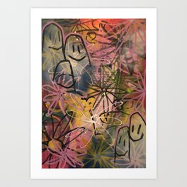 Awesome Abstract Painting Art Print