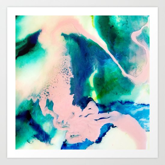 Rosea Oceanus Art Print