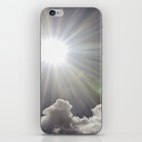 Lens flare sunflash iPhone & iPod Skin