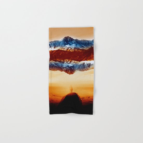 Vibrant Mountain Hand & Bath Towel